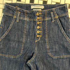 Pilcro by Anthropologie super soft wide leg jean size 27